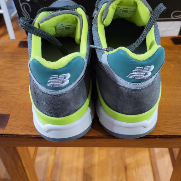 New Balance 998 x J Crew “Poison” Green M998JL3 Size 11 main image 4